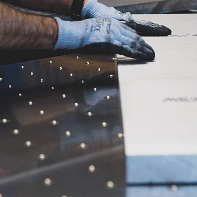 Aluminiumwabenkernplatte - AVIOMETAL SPA