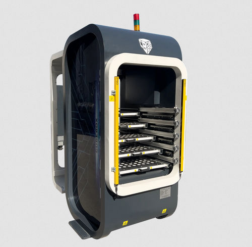 Vertikales automatisches -Lagersystem - CubeBOX - Tezmaksan Robot Technologies - für Kleinteile