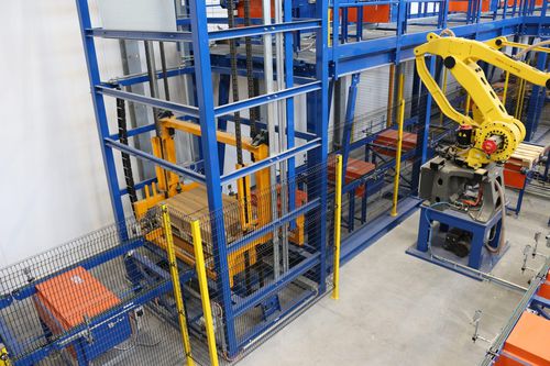Automatischer Aufzug - UTECO CONTEC SRL - für das Bauwesen / Industrie / für Materialumschlag