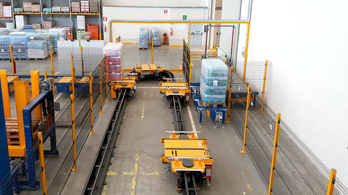 Shuttle-Lagersystem - UTECO CONTEC SRL