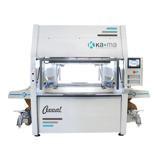 Automatische Spritzanlage - KR BM CEVVAL K - Karabudak Mühendislik Makine İmalat Sanayi Ltd. Şti - stationär / Farb / pneumatisch