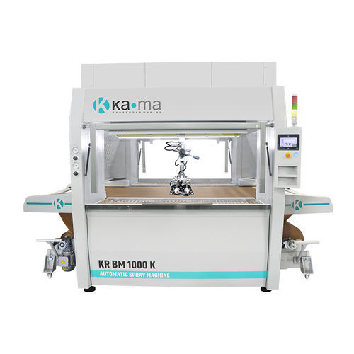 Stationäre Spritzanlage - KR BM 1000 K - Karabudak Mühendislik Makine İmalat Sanayi Ltd. Şti - Farb / elektropneumatisch / automatisch