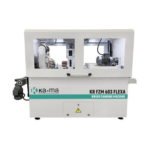 Bürstenschleifer - KR FZM 603 Flexa - Karabudak Mühendislik Makine İmalat Sanayi Ltd. Şti - Scheiben / elektrisch / für Holz