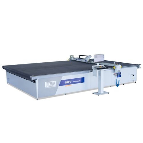 Automatische Schneidemaschine - SHARP CV - OTEMAN - Advanced Cutting Technology SAU - Laser / für Verbundwerkstoffe / für Gewebe