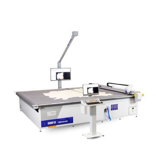 Cutter-Schneidemaschine - Sharp CV - Leather - OTEMAN - Advanced Cutting Technology SAU - für Leder / für Stoffkassette / CNC