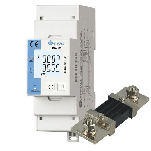 Elektrischer Energiezähler / für DC-Anwendung - DC22M - Rayfull Electric Technology(Zhejiang)Co., Ltd. - einphasig / für DIN-Schiene / RS-485