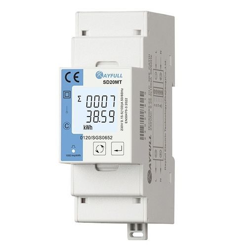 MID-zertifizierter elektrischer Energiezähler - SD20MT - Rayfull Electric Technology(Zhejiang)Co., Ltd. - dreiphasig / für DIN-Schiene / RS-485