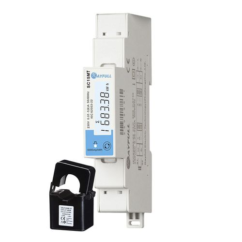 Elektrischer Energiezähler / Multifunktion - SC15MT - Rayfull Electric Technology(Zhejiang)Co., Ltd. - einphasig / für DIN-Schiene / RS-485