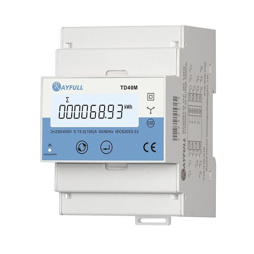 Elektrischer Energiezähler / Multifunktion - TD40M - Rayfull Electric Technology(Zhejiang)Co., Ltd. - dreiphasig / für DIN-Schiene / RS-485