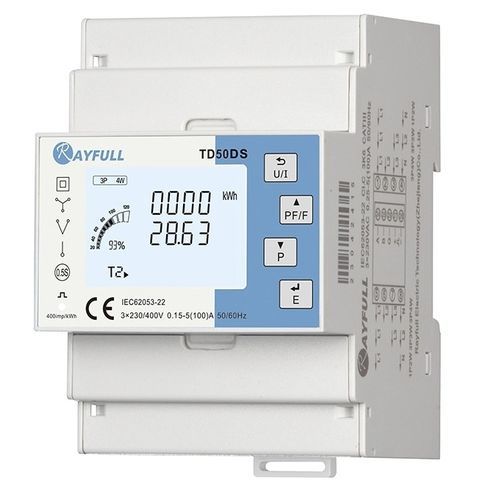 Elektrischer Energiezähler / Multifunktion - TD50DS - Rayfull Electric Technology(Zhejiang)Co., Ltd. - dreiphasig / für DIN-Schiene / RS-485