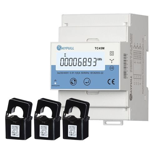 Elektrischer Energiezähler / Multifunktion - TC45M - Rayfull Electric Technology(Zhejiang)Co., Ltd. - dreiphasig / für DIN-Schiene / RS-485