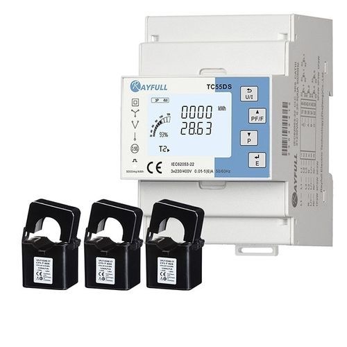 Drehstromzähler - TC55DS - Rayfull Electric Technology(Zhejiang)Co., Ltd. - für DIN-Schiene / Modbus RTU / Rogowskispule