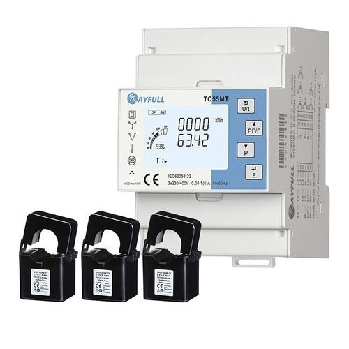 Drehstromzähler - TC55MT - Rayfull Electric Technology(Zhejiang)Co., Ltd. - für DIN-Schiene / Modbus RTU / Rogowskispule