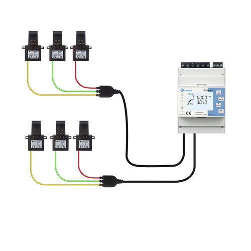 Drehstromzähler - TC55M-RJ-2 NON-MID - Rayfull Electric Technology(Zhejiang)Co., Ltd. - Modbus / mit LCD-Display / für mehrere Stromkreise