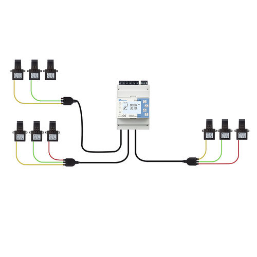 Drehstromzähler - TC55M-RJ-3 NON-MID - Rayfull Electric Technology(Zhejiang)Co., Ltd. - Modbus / mit LCD-Display / für mehrere Stromkreise