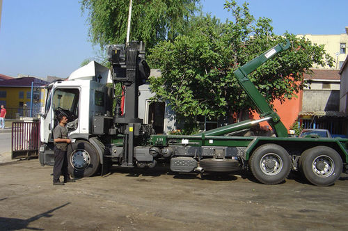 Abrollkipper mit LKW Haken - DKV series  - DISAN
