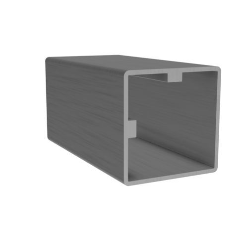Profil / anodisiertes Aluminium - B1500 - trimat srl - quadratisch / rohrförmig / für Industrieanwendungen