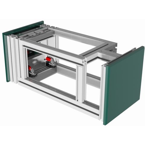 Maschinenrahmen und -gehäuse / Aluminiumprofil - 521011 - trimat srl