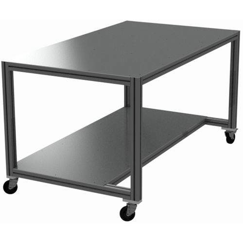 Aluminium-Werkbank - 521071 - trimat srl - Montage / einteilig / mobil