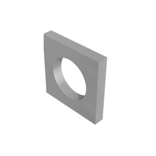 Quadratische Unterlegscheibe - F1550 - trimat srl - verzinkter Stahl / M8 / verzinkt