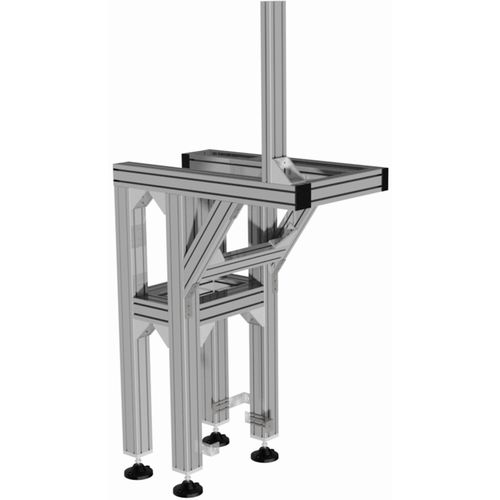 Halterung für Maschine - 521031 - trimat srl - für Schweißschiene / für Produktionsanlagen / Aluminium