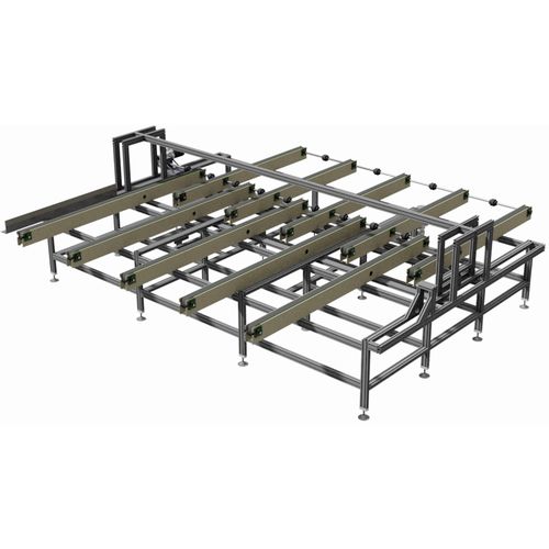 Kettenförderer - 531042 - trimat srl - Scharnierketten / horizontal / zum Laden