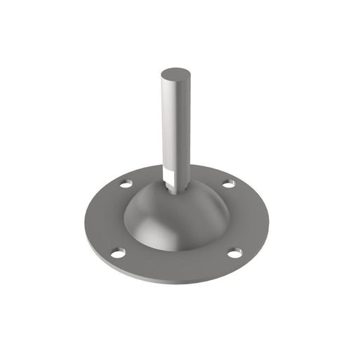 Maschinenfuß - J4100 - trimat srl - galvanisiertem Stahl / Gelenk / Gewinde