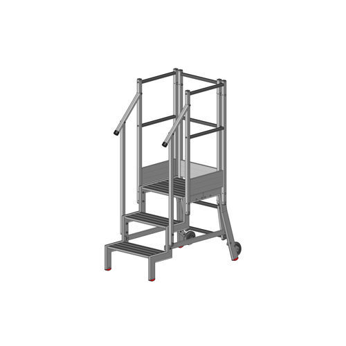 Aluminium-Trittleiter - F05038000 series - FORTAL