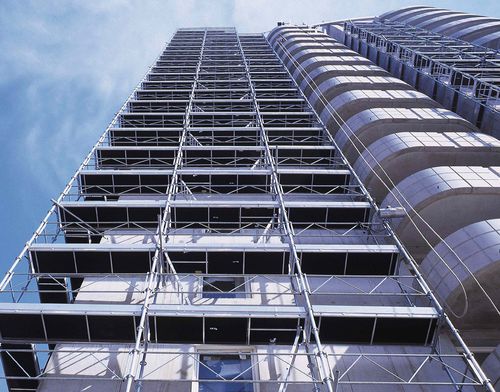Fassadengerüstturm - FORTAL - modular / Aluminium