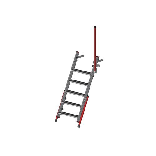 Aluminiumleiter - F808100005 - FORTAL - Sicherheit