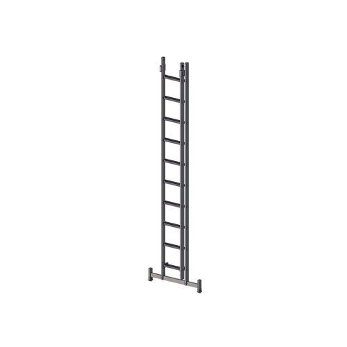 Aluminiumleiter - C2MA - FORTAL - Schiebe / Sicherheit