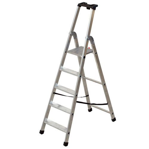 Aluminium-Trittleiter - F05080000 series - FORTAL - mit 8 Stufen