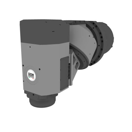 2-Achsen-Fräskopf - TBRE - Ram srl - 5-Achs / birotativ / CNC