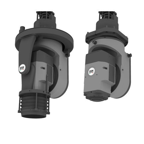 2-Achsen-Fräskopf - L - Ram srl - 5-Achs / einachsig / birotativ