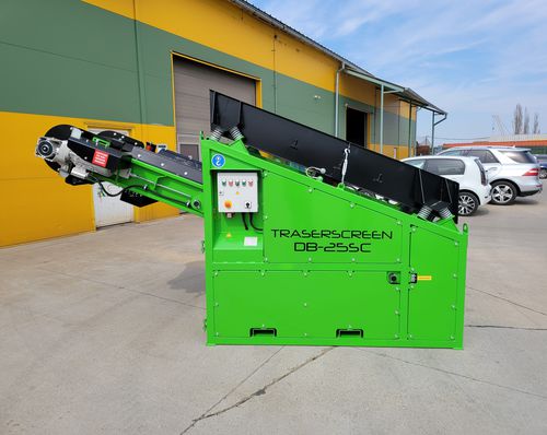 Siebmaschine für Baustellen - DB-25SC - dbe.sk - mobil / Vibration / für Schüttgut