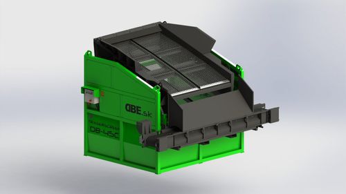 Siebmaschine für Baustellen - DB-45C - dbe.sk - mobil / Vibration / für Schüttgut