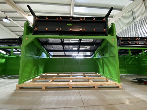 Siebmaschine für Baustellen - DB-50 - dbe.sk - mobil / Vibration / für Schüttgut