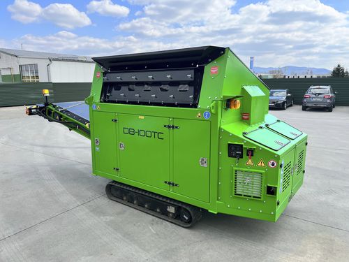Mobile Siebmaschine - DB-100TC - dbe.sk - Vibration / für Schüttgut / Doppeletagen