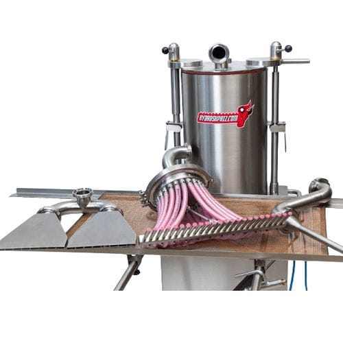 Fleischformmaschine für Fleischstäbchen - RK50U - Hydroshpriz - für Snacks auf Fleischbasis / manuell / 380 V