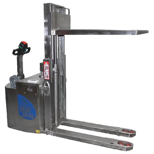 Elektrischer Hubwagen - BADA 20-DS - BADA MATERIAL HANDLING - Geh / 12 V / für Lagerhallen