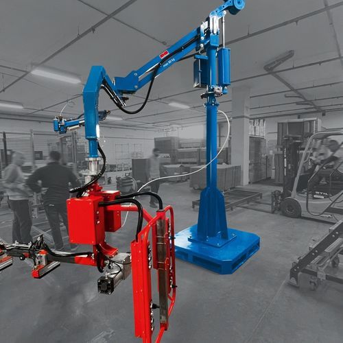 Pneumatischer Manipulator - COLUMN MANIPULATOR - RHS - mit Greifsystem / für Hubanwendungen / Seil