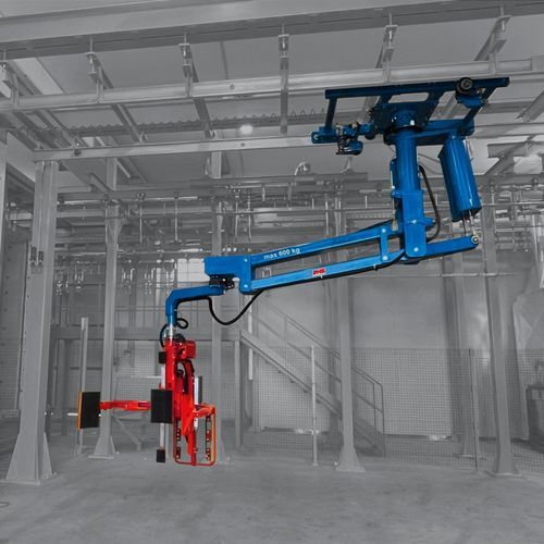 Pneumatischer Manipulator - SLIDING CEILING MANIPULATOR - RHS - mit Greifsystem / zum Anheben / hängend