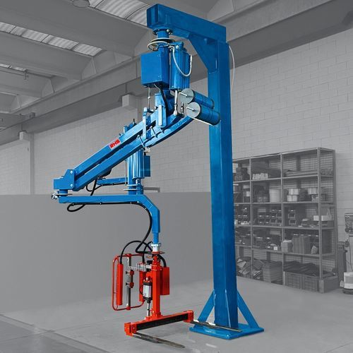 Pneumatischer Manipulator - FIXED CEILING MANIPULATOR - RHS - elektrisch / mit Greifsystem / für Beutel