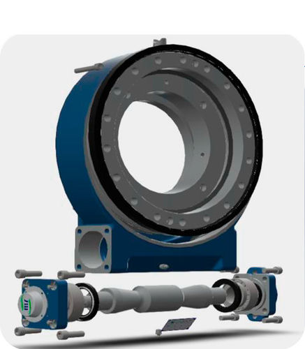 Schwenktrieb mit Kugel-Drehverbindungen - Tecma Drive - mit Schnecke / mit kombinierter Bewegung / für Solarnachführung