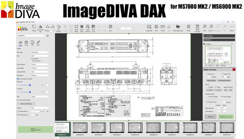 Software für Scanner - ImageDIVA DAX - Kyokko Seiko Co., Ltd - Visualisierung / Bilderfassung / digitales Imaging