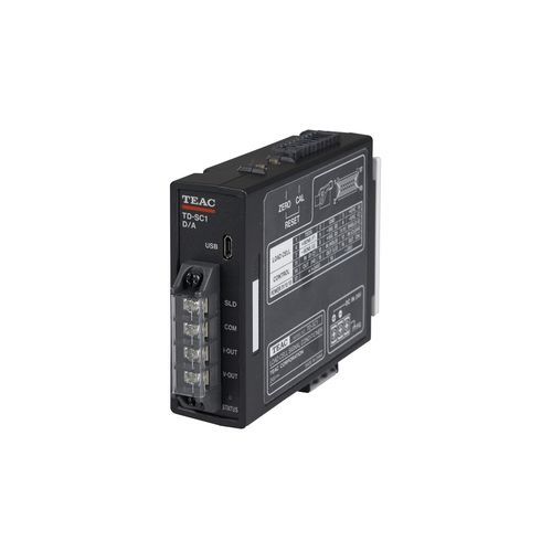 Signalaufbereiter für Kraftsensoren - TD-SC1 - TEAC Corporation - RS-485 / für DIN-Schiene / Rack