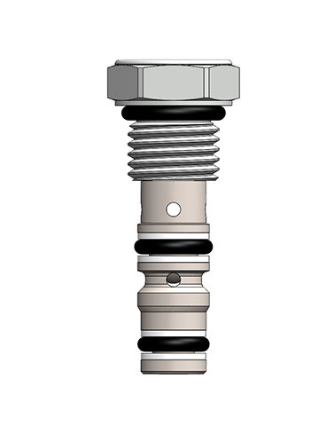 Wechsel-Rückschlagventil - LS04-P0 - Hydrabase - G / Einschraub / Standard