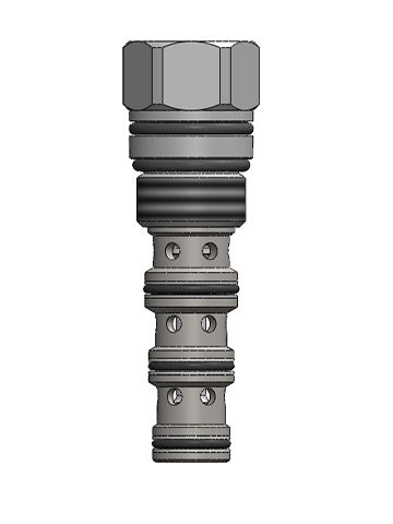 Hydraulik-Wegeventil / Schieber - PD10-2340 - Hydrabase - vorgesteuert / 3-Wege / kompakt