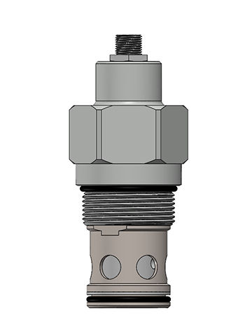 Kompakte Entlastungsventil - RVM42-P0 - Hydrabase - Einschraub / hydraulisch / Standard