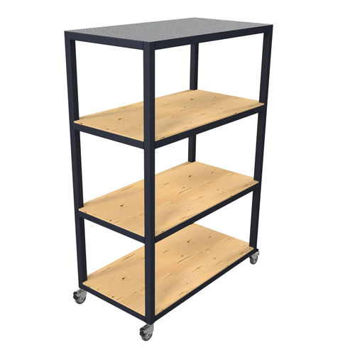 Büroregal - Stow&Go - AIXONTEC - Fachboden / mobil / für Kabel